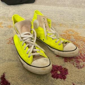 CONVERSE All Star High Top UV Light Activated Color Changing Size 10